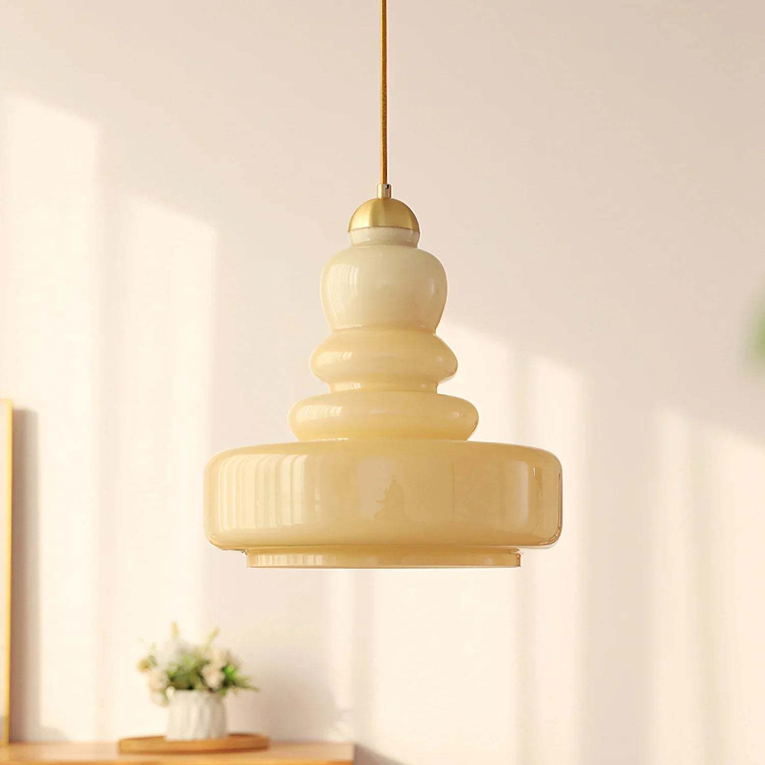 Bauhaus Gourd Glass Pendant Light -Homdiy