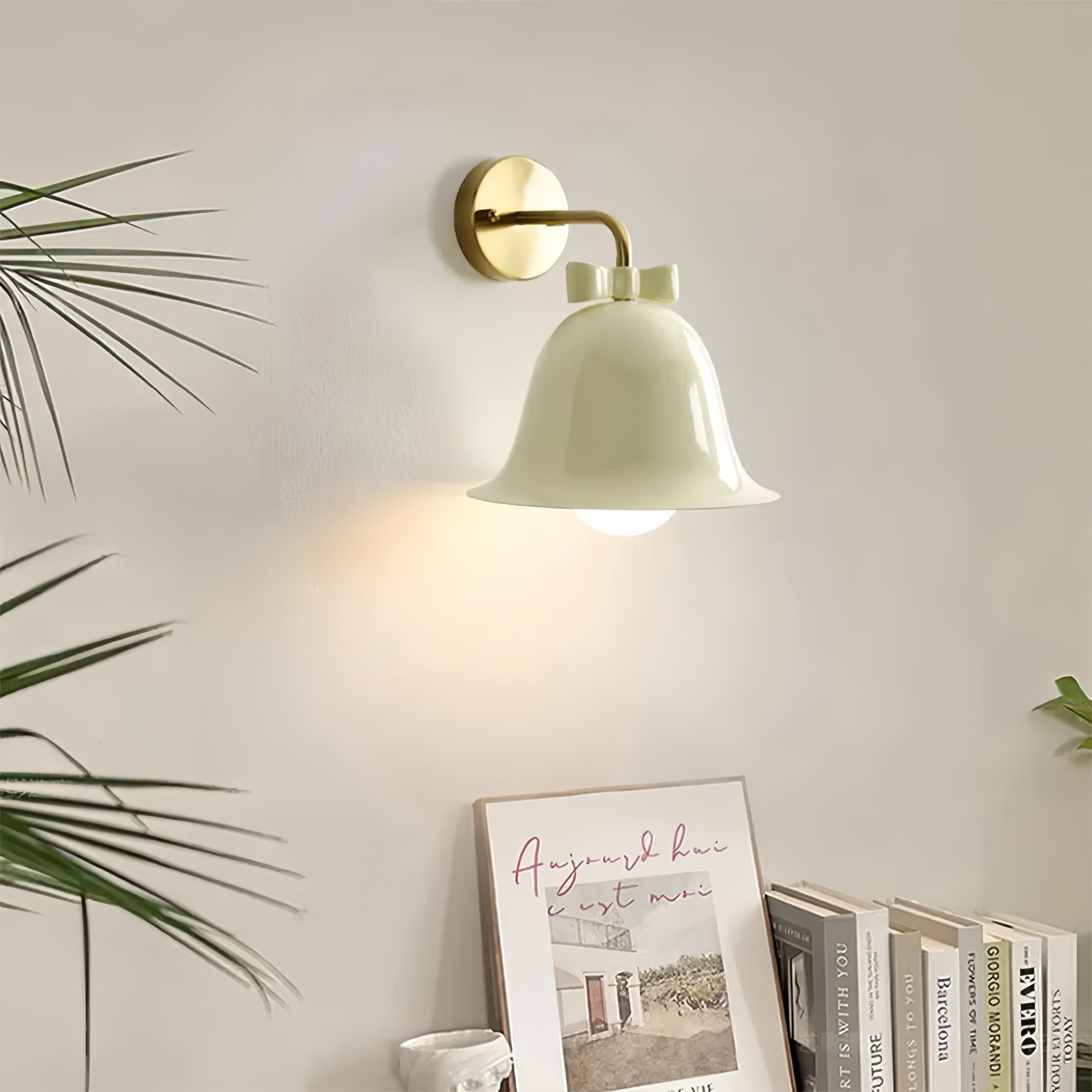 Bells Bowknot Creative Bedroom Wall Sconce
