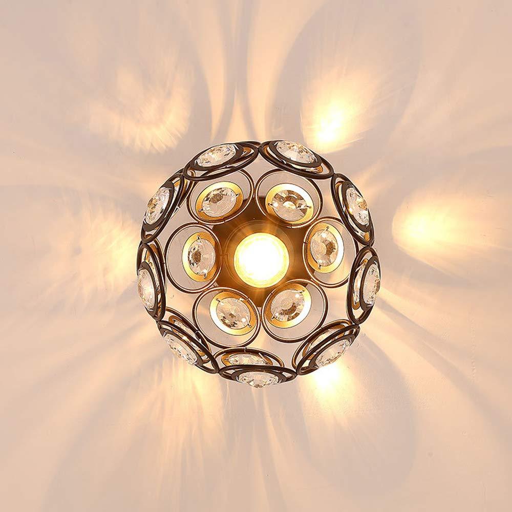 Fancy Gold Luxury Ball Hallway Ceiling Light -Homdiy