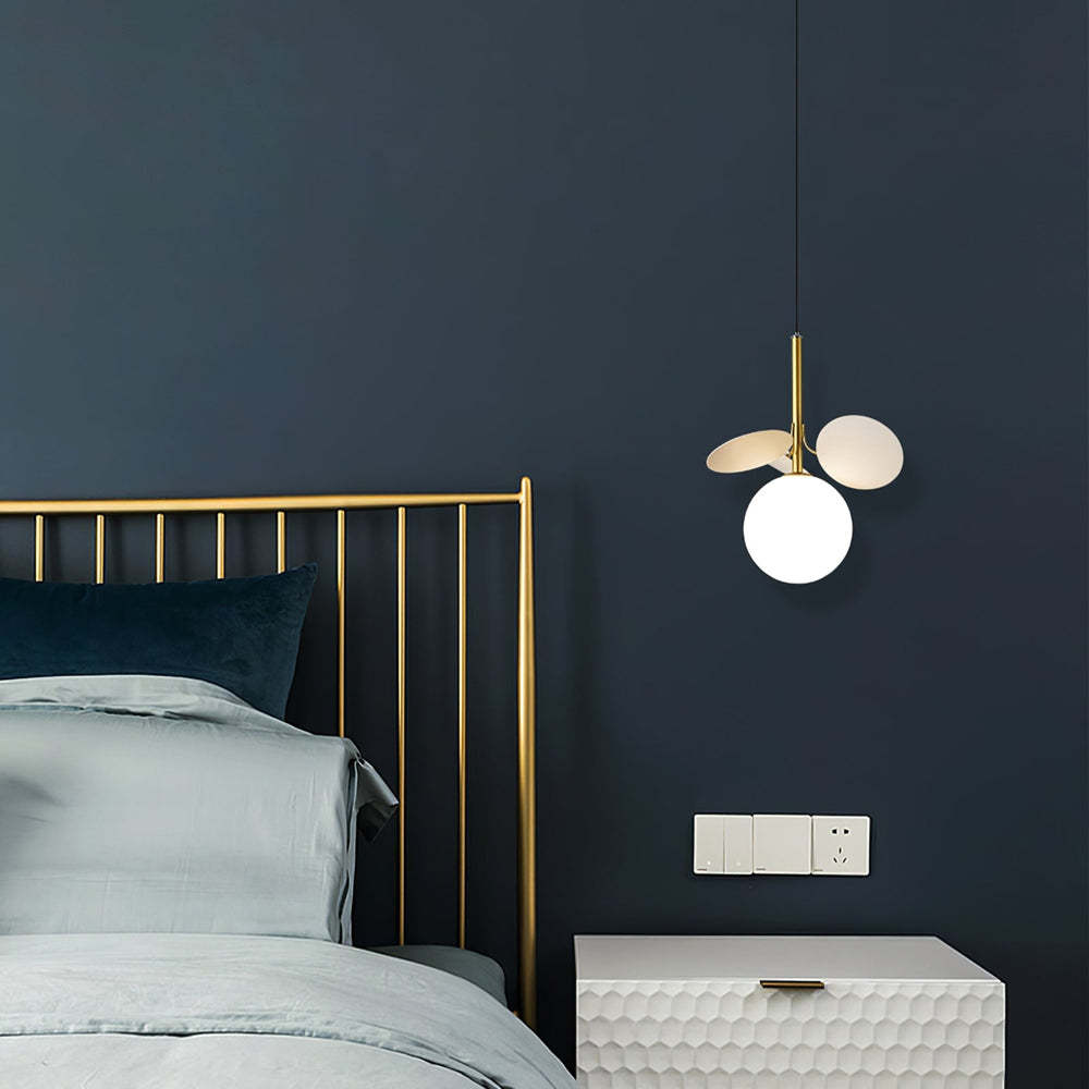 Modern Glass Art Colorful Macaron LED Pendant Light -Homdiy