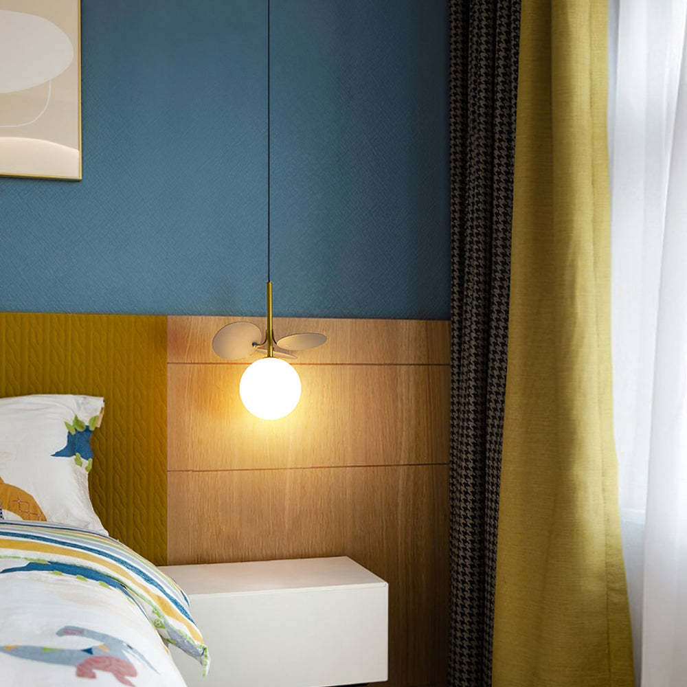 Modern Glass Art Colorful Macaron LED Pendant Light -Homdiy