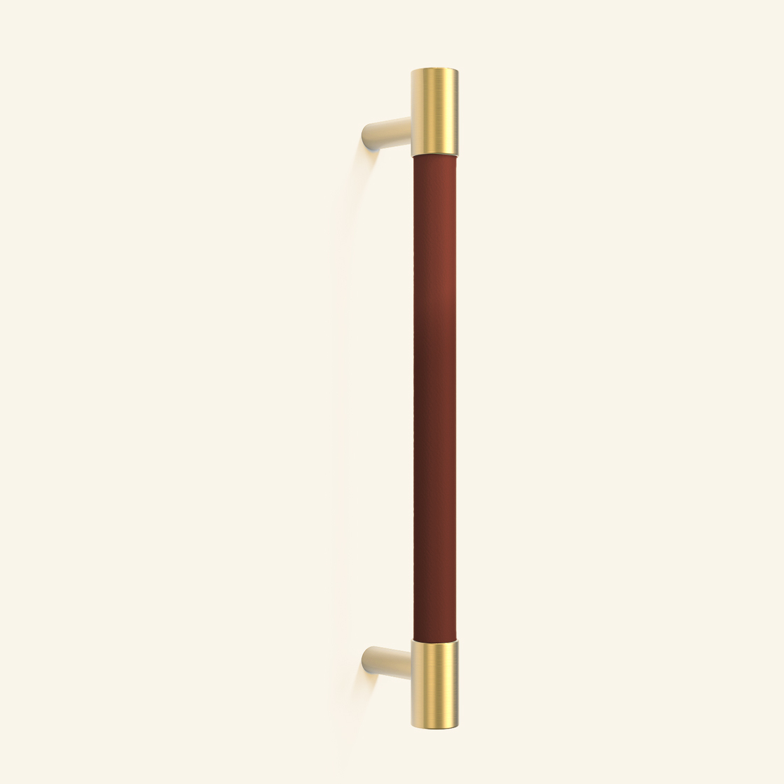 Brass Solid Leather Handmade Cabinet Pulls Dresser Knobs
