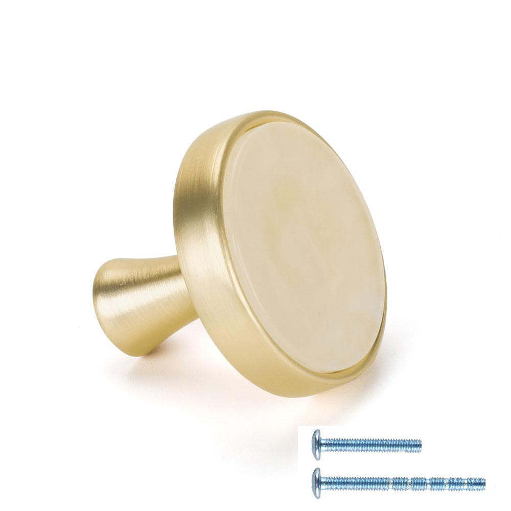 20 Pack Gold Drawer Knobs Decorative Cabinet Knobs Suitable for Kitchen Cabinets(LS6214PS) -Homdiy