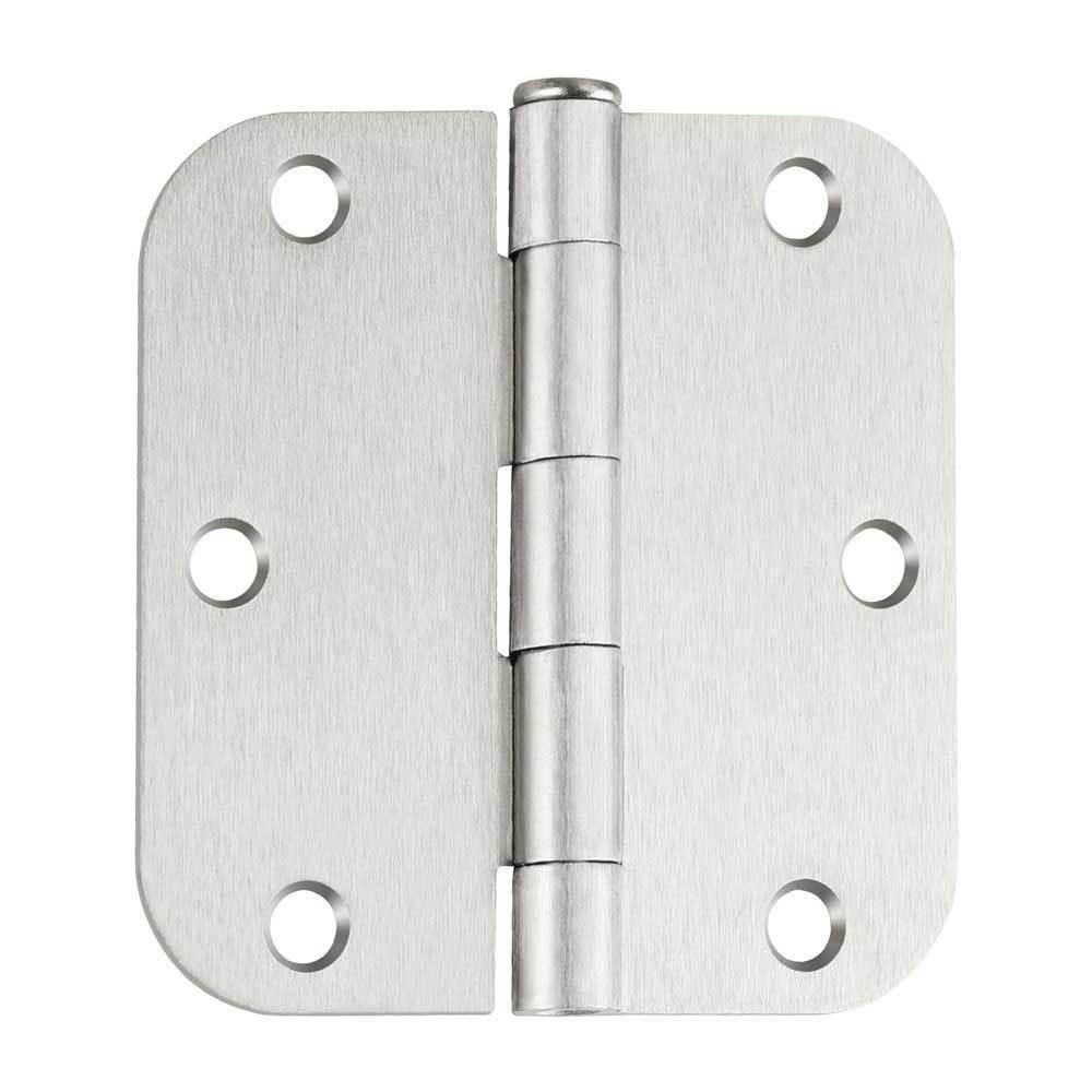 24 Pack Brushed Nickel Interior Door Hinges 3.5inch Sliver Door Hardware -Homdiy
