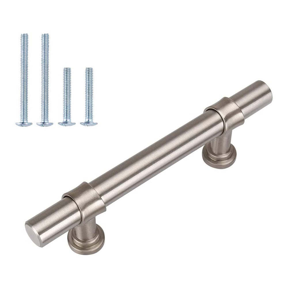 20 Pack Brushed Nickel Cabinet Pulls Modern Bathroom Cabinet Pulls ...