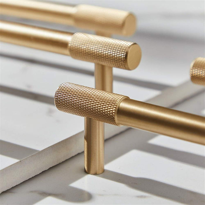 Simple Modern Gold Cabinet Handles