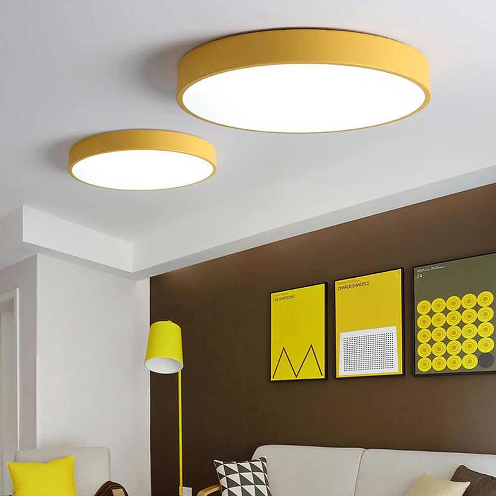 Minimalist LED Colorful Ceiling Lights For Living Room