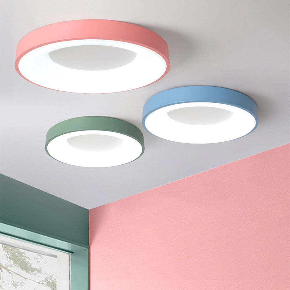 Simple Macaron Round Aisle Celing Lamp -Homdiy