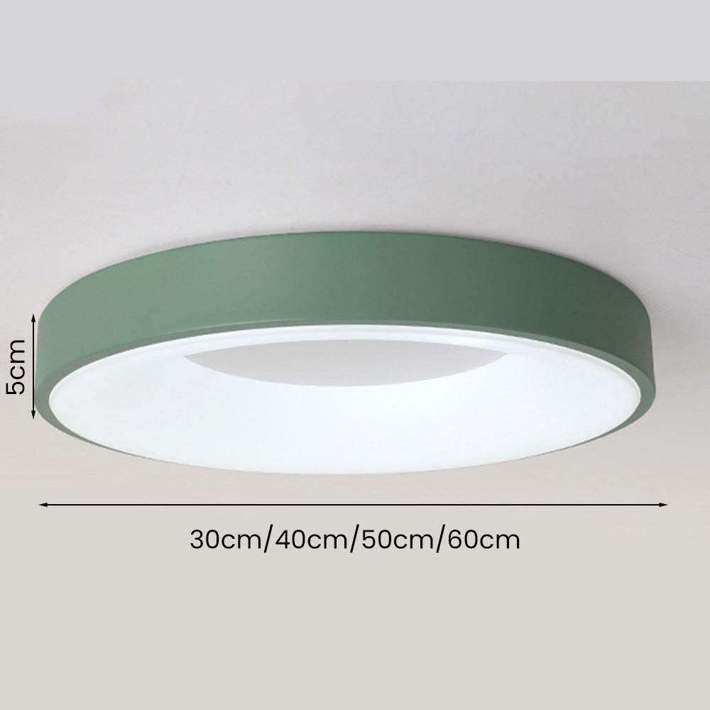 Simple Macaron Round Aisle Celing Lamp -Homdiy