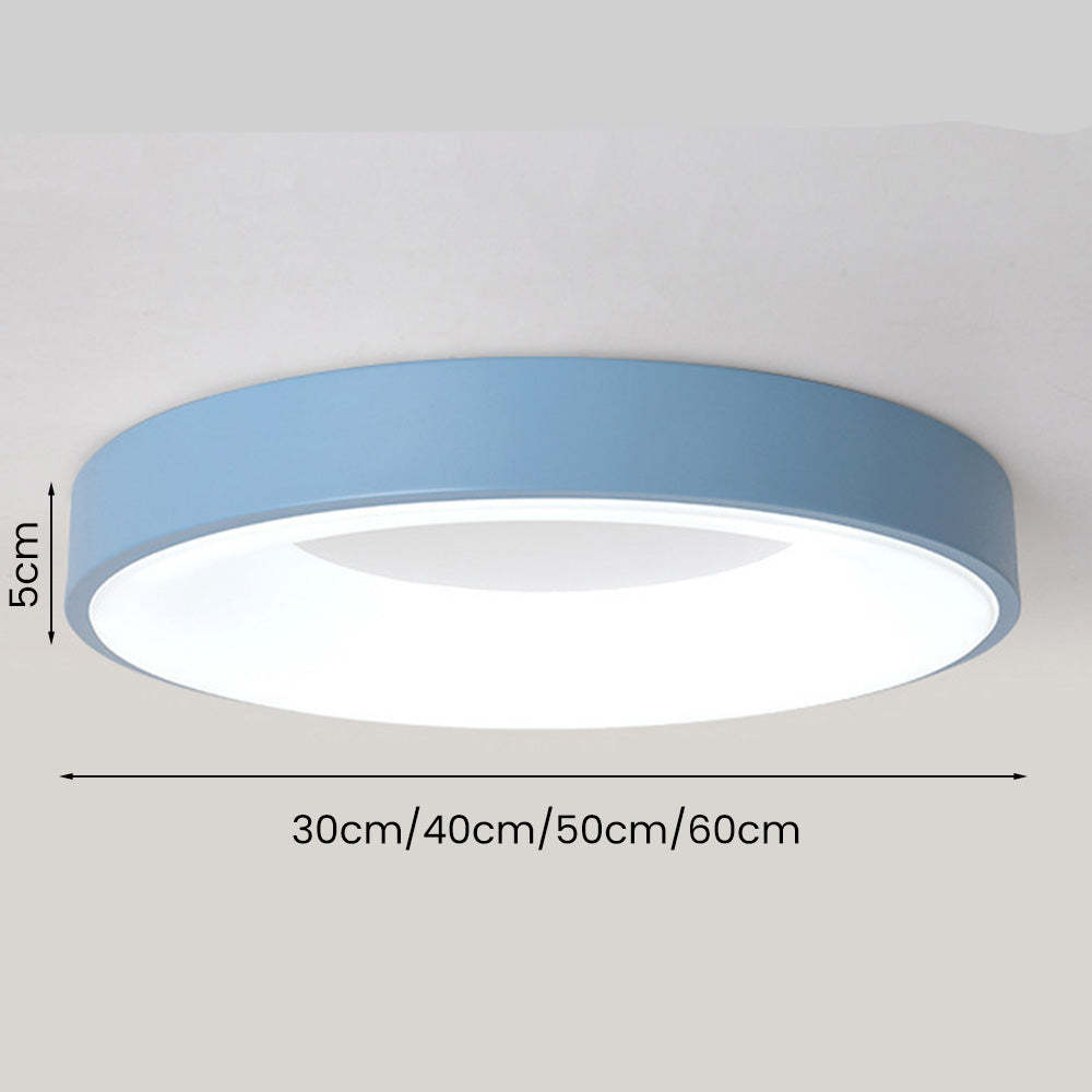 Simple Macaron Round Aisle Celing Lamp -Homdiy