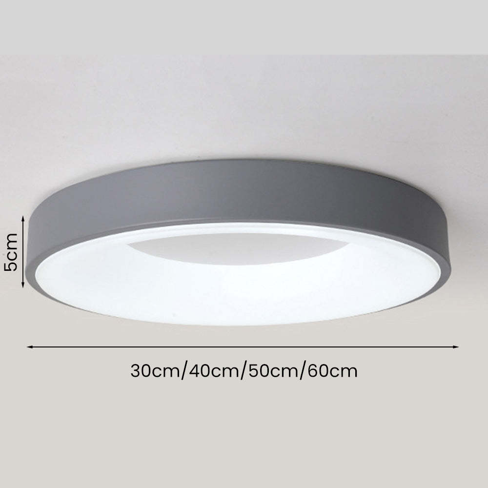 Simple Macaron Round Aisle Celing Lamp -Homdiy