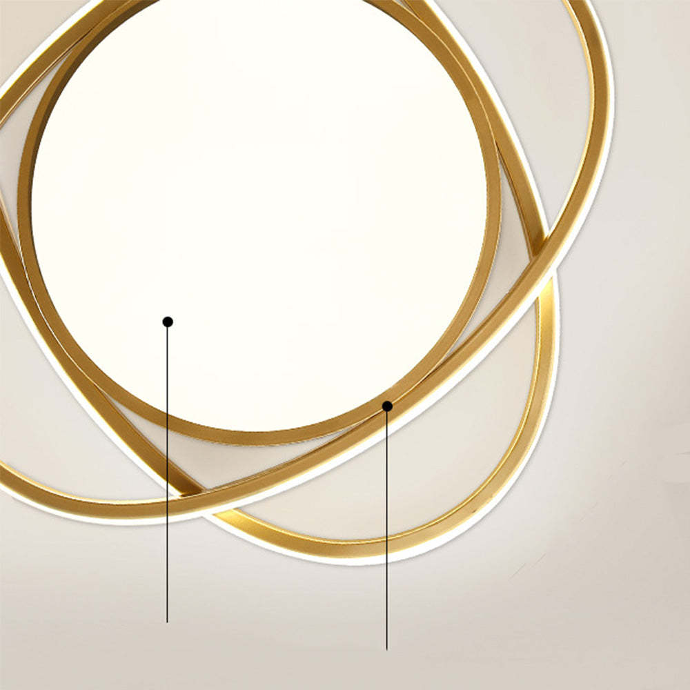 Scandinavia Halo LED Ceiling Lamp -Homdiy