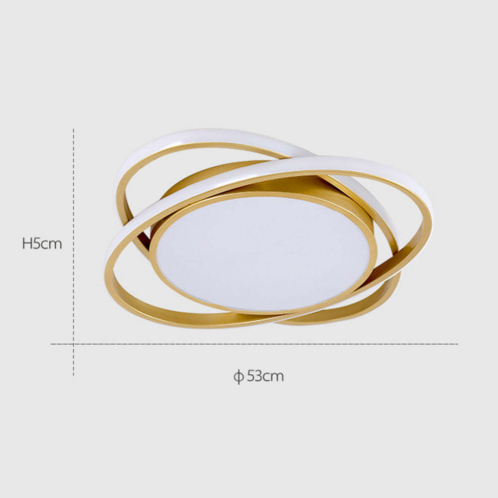 Scandinavia Halo LED Ceiling Lamp -Homdiy