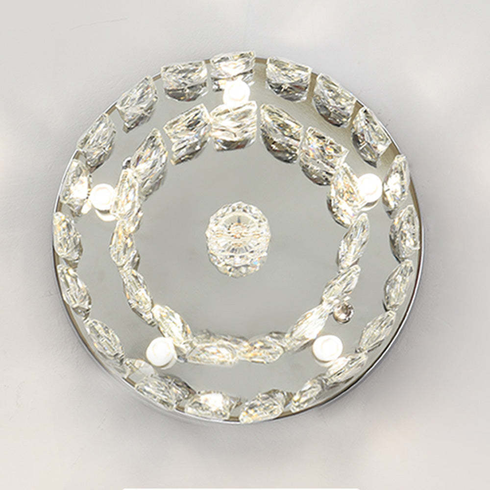 Vintage Elegance Glass Tassel Ceiling Lamp -Homdiy