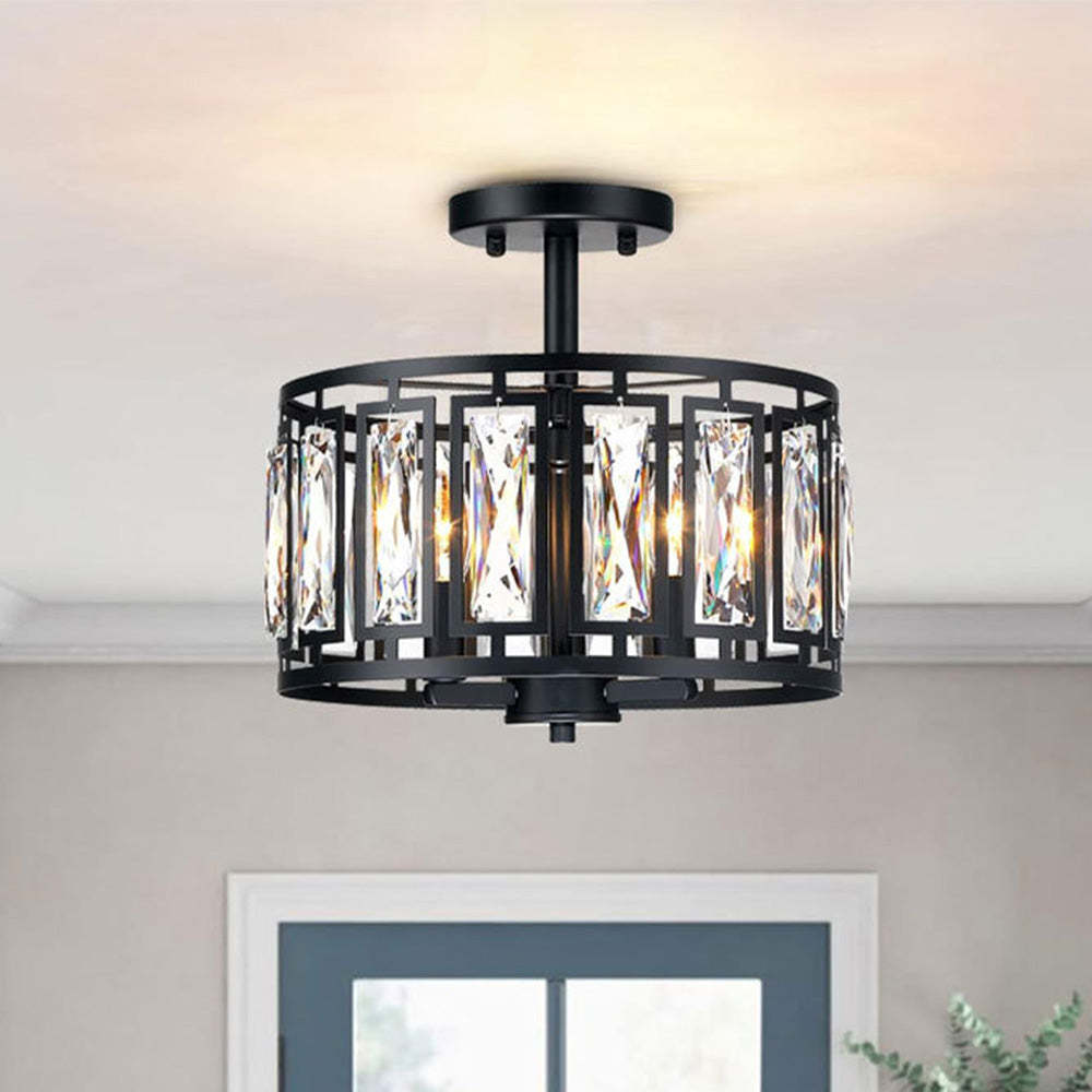 Industrial Entrance Light Crystal Ceiling Light -Homdiy