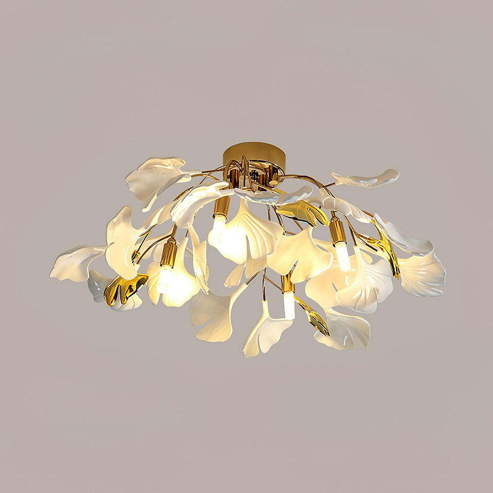 Luxury Falling Flower Ceiling Lamp -Homdiy