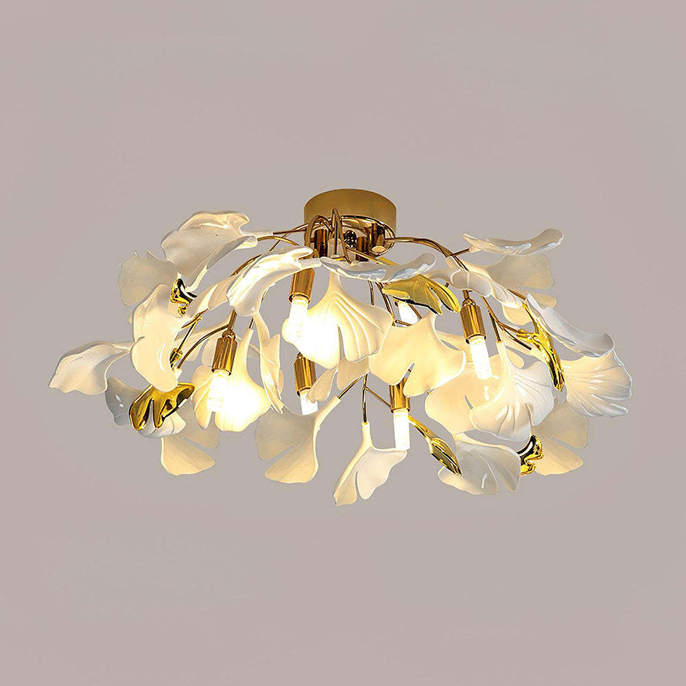 Luxury Falling Flower Ceiling Lamp -Homdiy