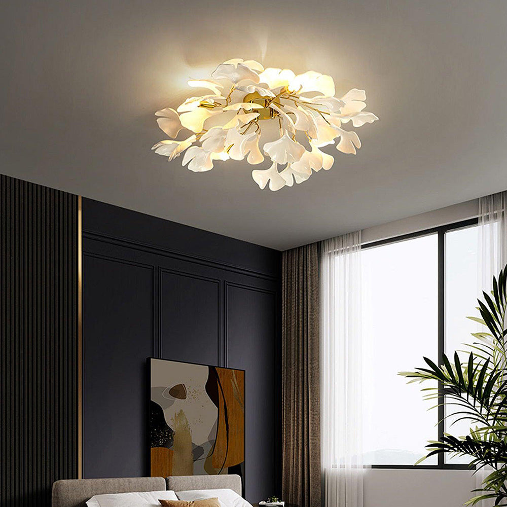 Luxury Falling Flower Ceiling Lamp -Homdiy