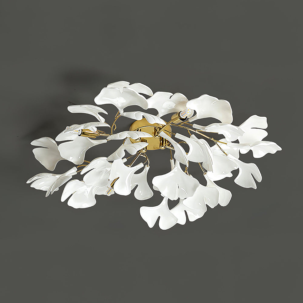 【★安心の定価販売★】 Homdiy LED Ceiling Light Vintage Luxury Falling Flower コスチューム