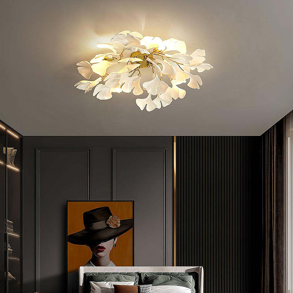 Luxury Falling Flower Ceiling Lamp -Homdiy