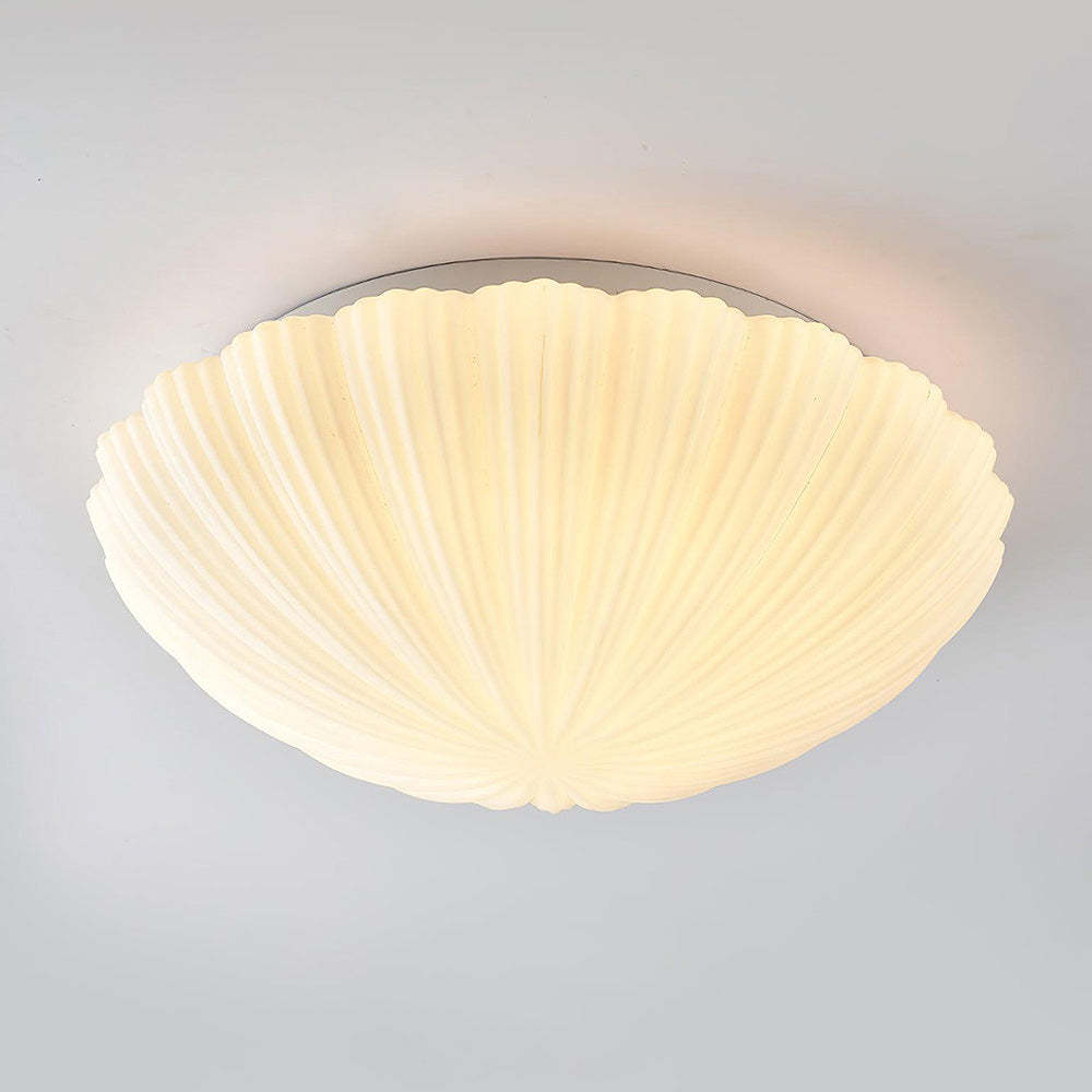 Retro Seashell LED Round Ceiling Lamp -Homdiy