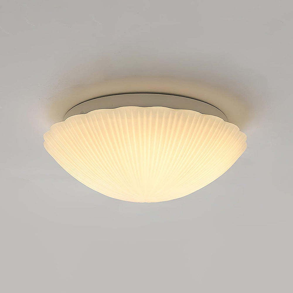 Retro Seashell LED Round Ceiling Lamp -Homdiy