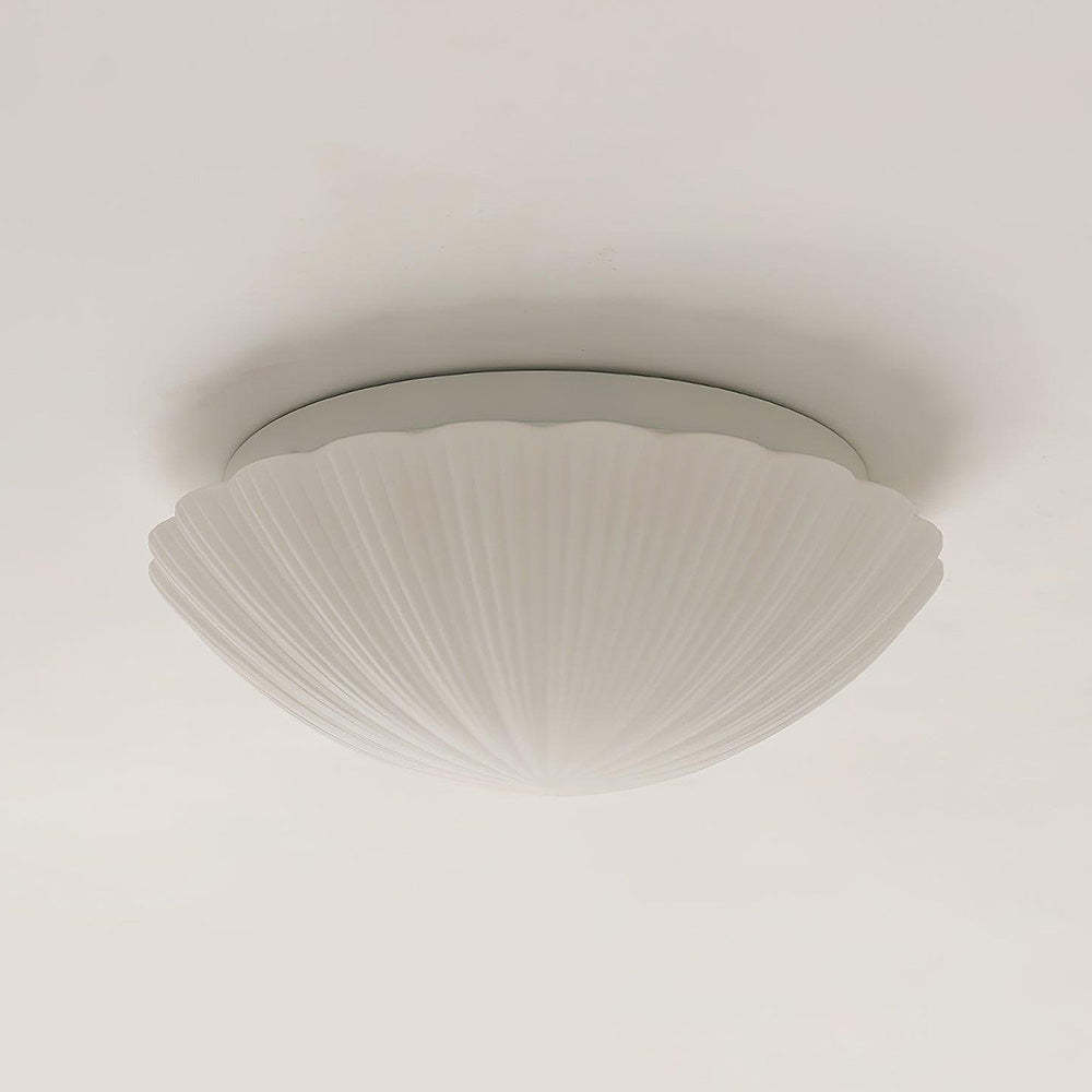 Retro Seashell LED Round Ceiling Lamp -Homdiy