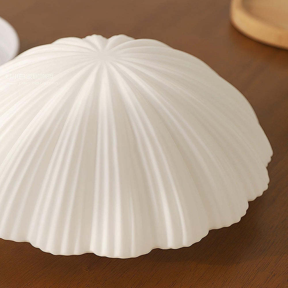 Retro Seashell LED Round Ceiling Lamp -Homdiy