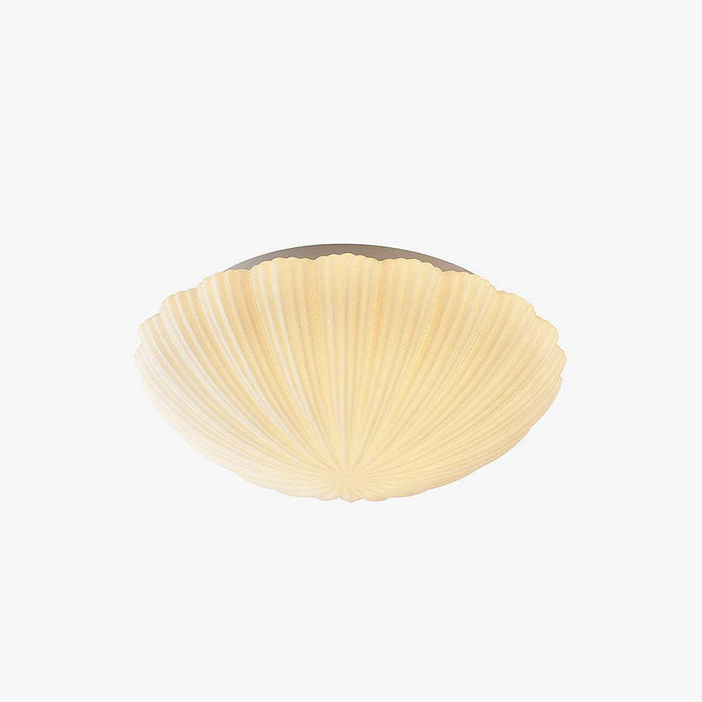Retro Seashell LED Round Ceiling Lamp -Homdiy