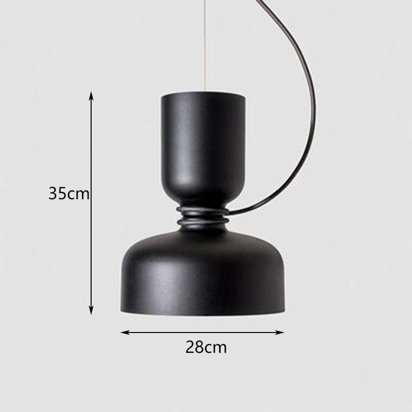 Designer Dumbbell Forged Iron Pendant Light -Homdiy
