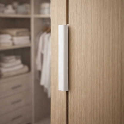 Modern Colorful Aluminum Edge Pulls for Kitchen Drawers