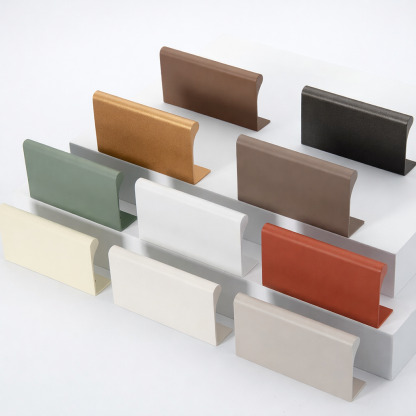 Minimalism Colorful Aluminum Edge Drawer Pulls
