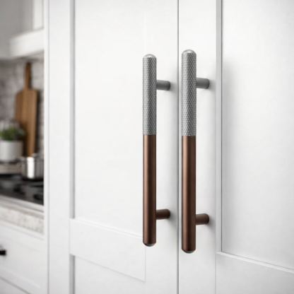 Two Tone Cabinet Handle Drawer Pulls Wardrobe Pull Dresser Hardware