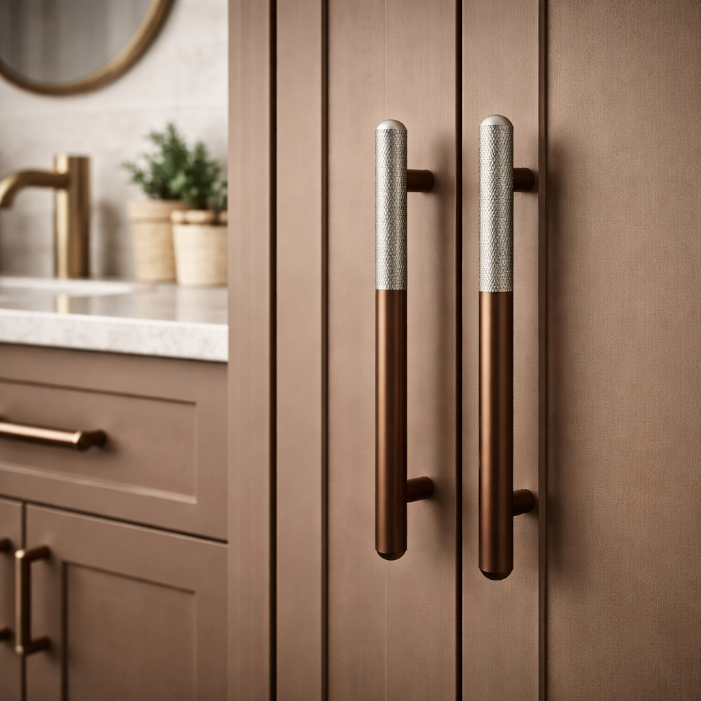 Two Tone Cabinet Handle Drawer Pulls Wardrobe Pull Dresser Hardware