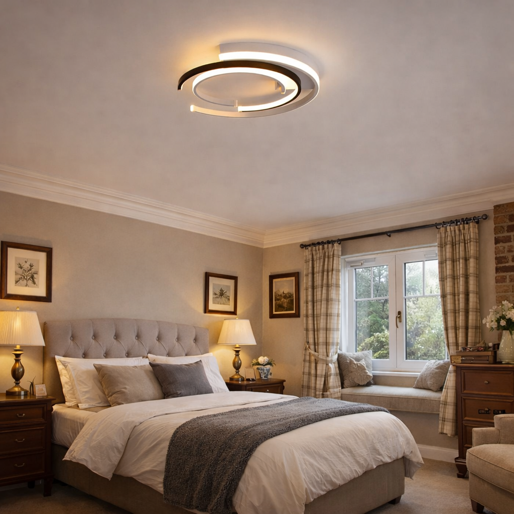 Contemporary LED Ceiling Light for Living Room
