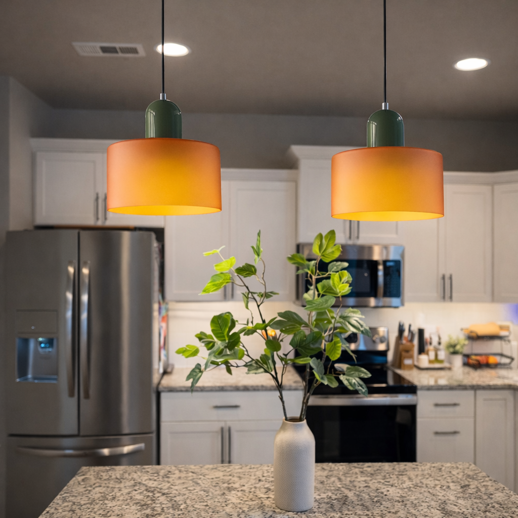 Bauhaus Small Glass Pendant Light