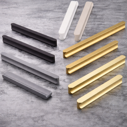 Modern Colorful Long T Bar Cabinet Handles