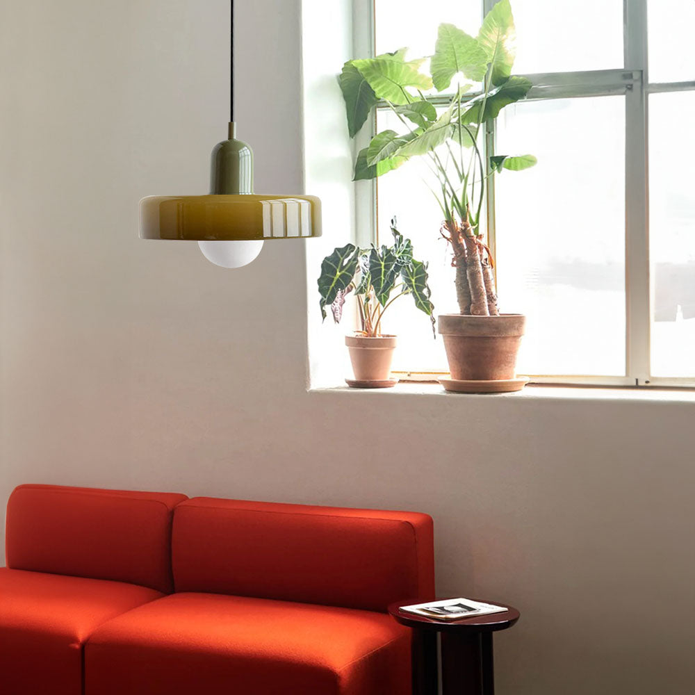 Colorful Bauhaus Glass Pendant Light -Homdiy