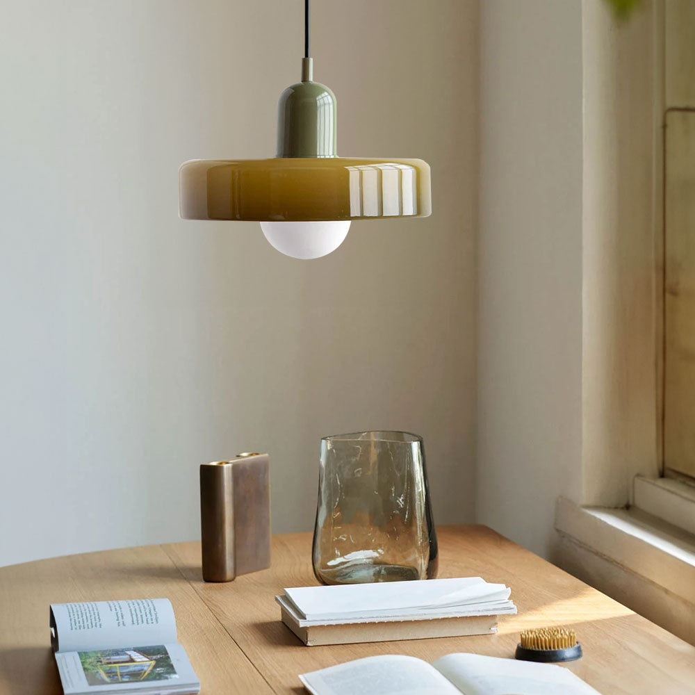 Colorful Bauhaus Glass Pendant Light -Homdiy