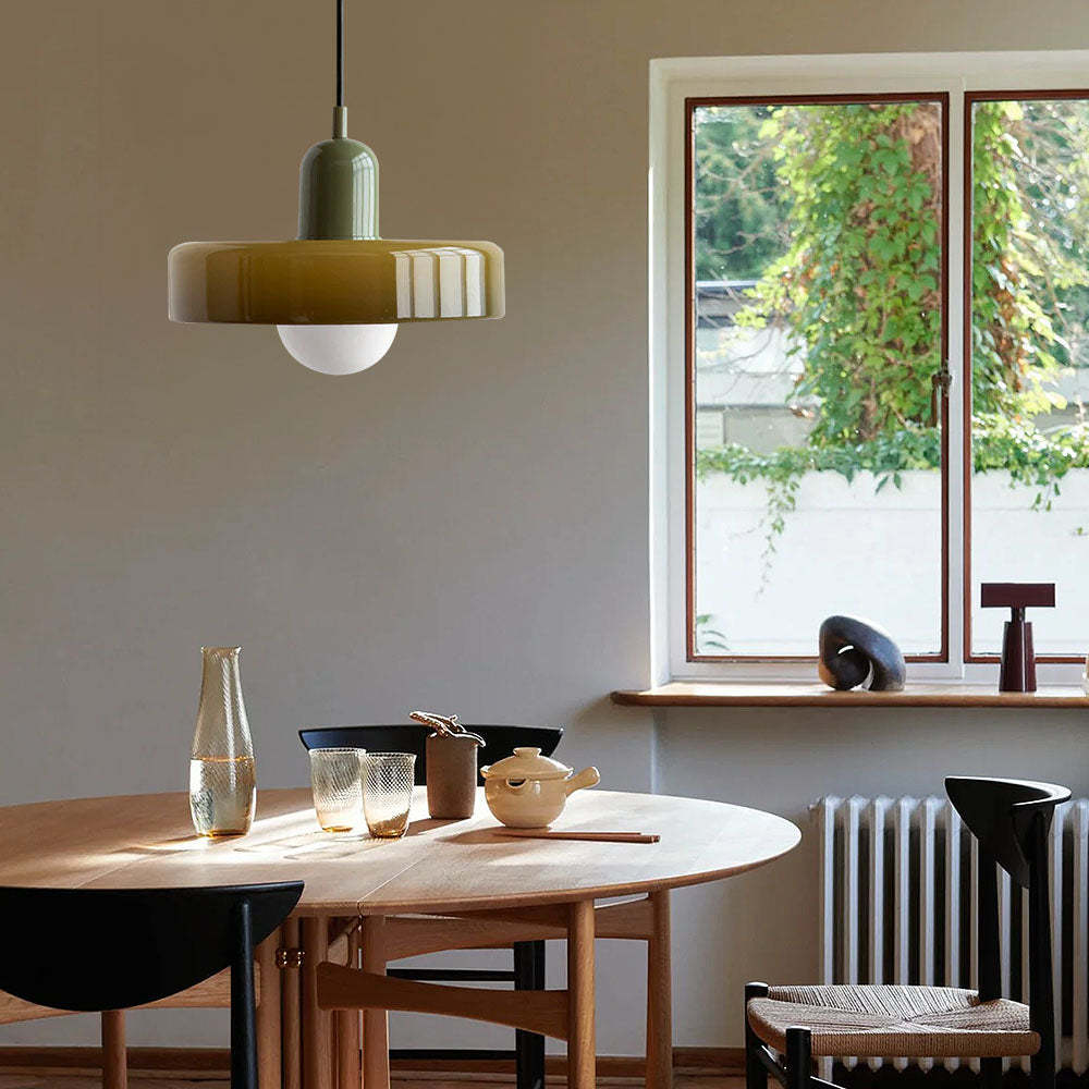 Colorful Bauhaus Glass Pendant Light -Homdiy