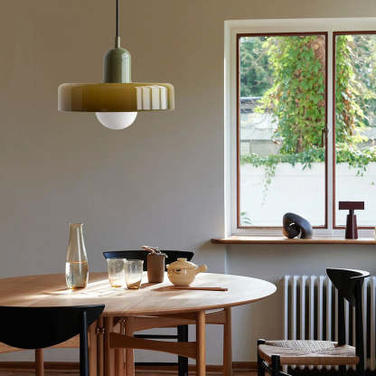 Colorful Bauhaus Glass Pendant Light -Homdiy