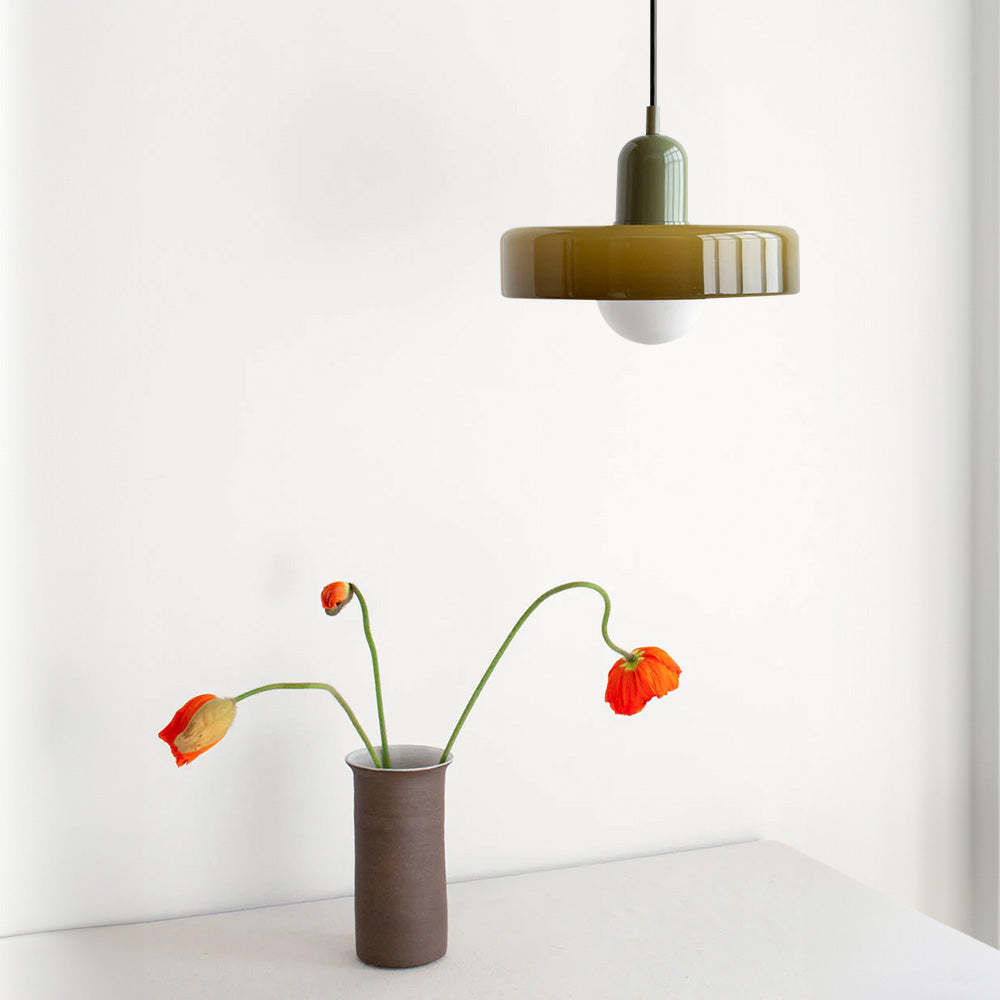 Colorful Bauhaus Glass Pendant Light -Homdiy