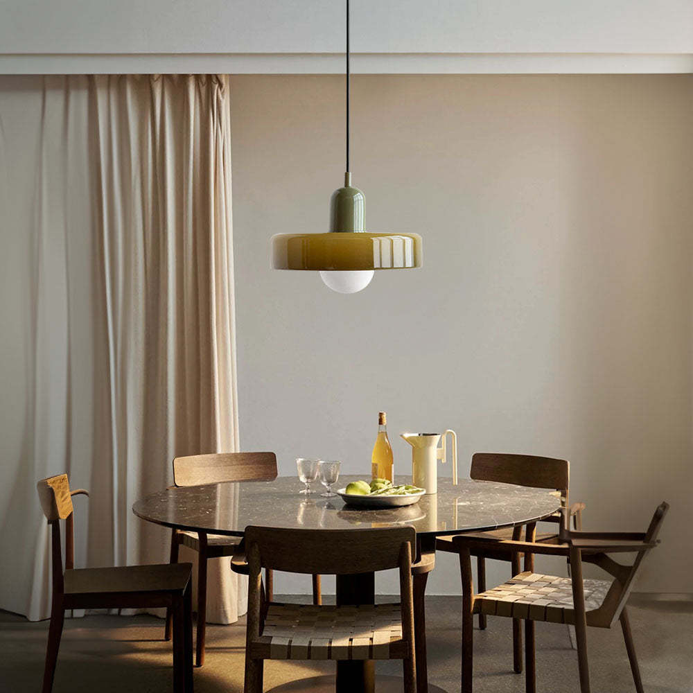 Colorful Bauhaus Glass Pendant Light -Homdiy