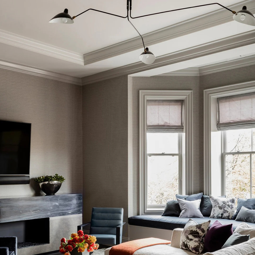 Contemporary Décor Art Iron Flush Mount Ceiling Light Chandelier