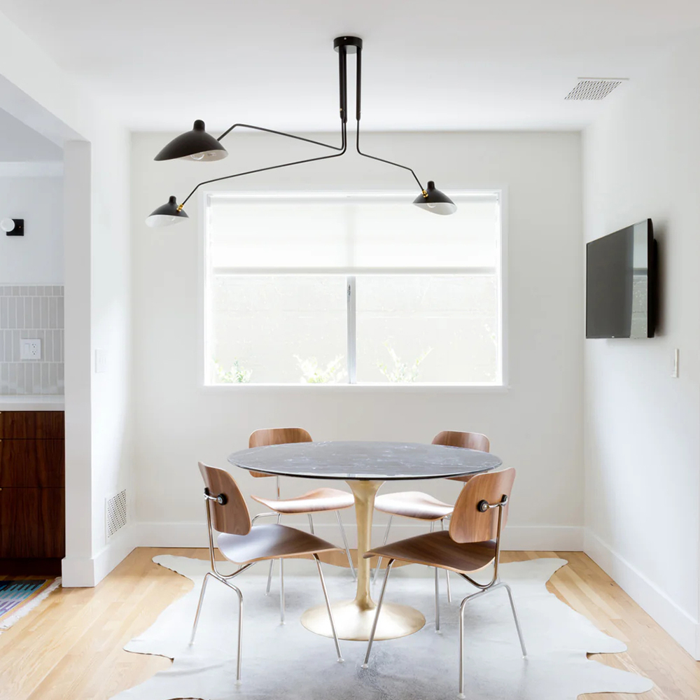 Contemporary Décor Art Iron Flush Mount Ceiling Light Chandelier