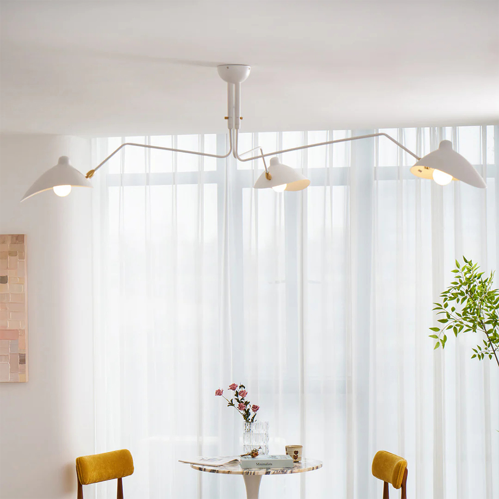 Contemporary Décor Art Iron Flush Mount Ceiling Light Chandelier