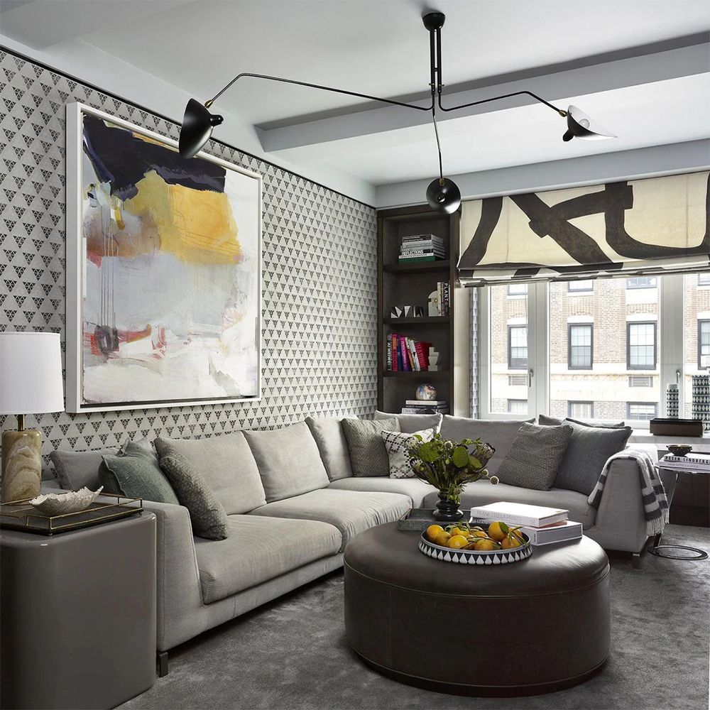 Contemporary Décor Art Iron Flush Mount Ceiling Light Chandelier