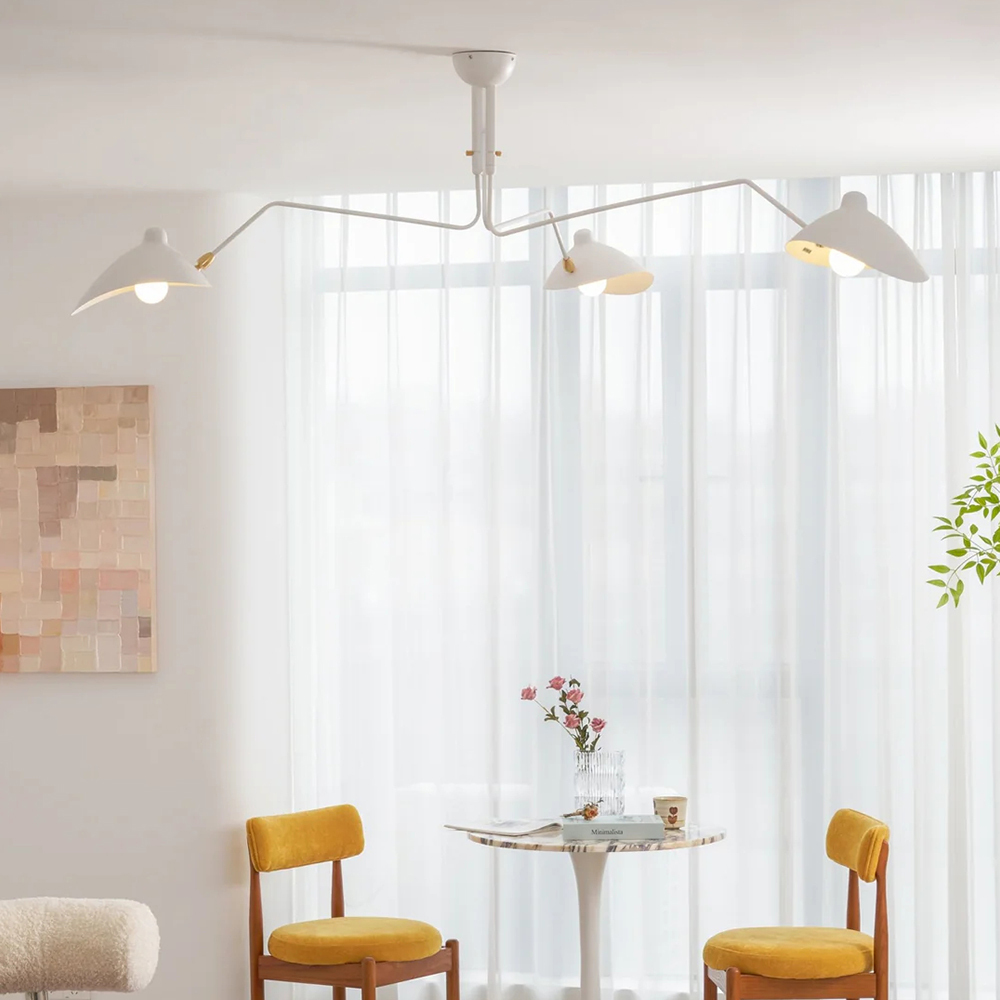 Contemporary Décor Art Iron Flush Mount Ceiling Light Chandelier