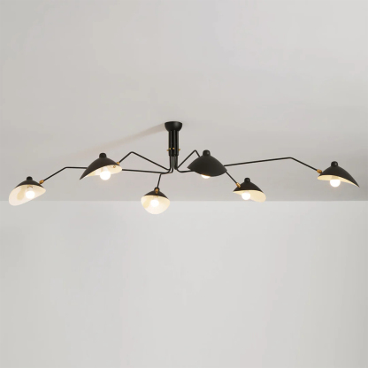 Contemporary Décor Art Iron Flush Mount Ceiling Light Chandelier