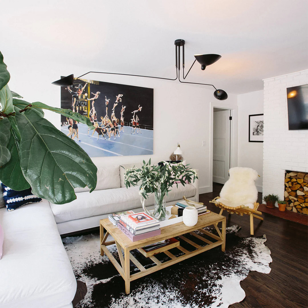 Contemporary Décor Art Iron Flush Mount Ceiling Light Chandelier